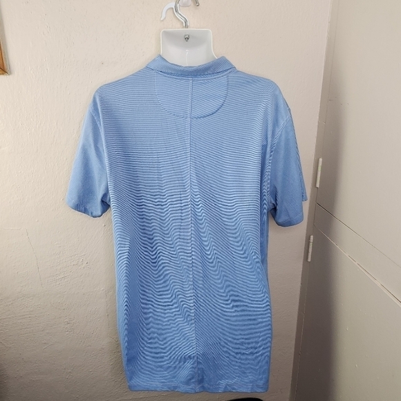 Vintage Nike Dri Fit Pro Football Hall Of Fame Men Polo Shirt Size XL Blue - Picture 4 of 7